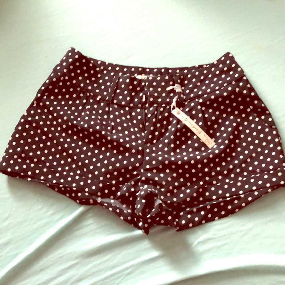 Polka dot dress shorts